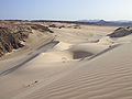 الرمال في صحراء سيناء