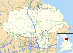 Binsoe is located in North Yorkshire