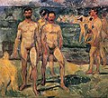 Kúpajúci sa muži (1908)