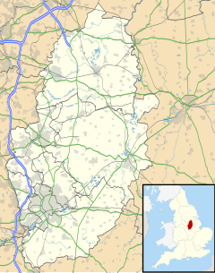 Sutton-in-Ashfield is located in Nottinghamshire
