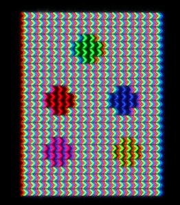 Este deseño de píxeles atópase nas pantallas LCD S-IPS. A> forma úsase para ampliar o cono da pantalla