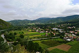 Brvenik village panorama