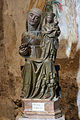 A French Virgin and Child with Saint Anne (15th-century) from Languedoc-Roussillon