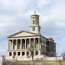 Photograph of the Tennessee State Capitol in Nashville