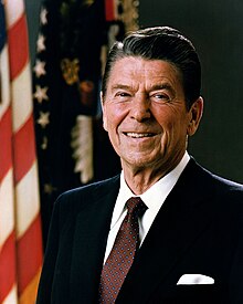 Ronald Reagan's presidential portrait, 1981