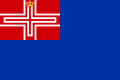State Flag and War Ensign (1816–1848): Civil Flag "crowned"