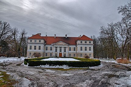 Siedlec - pałac Krzyckich