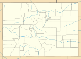 Map showing the location of Trinidad Lake State Park