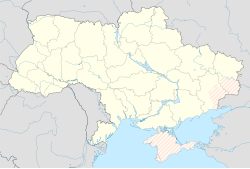 布羅瓦雷在乌克兰的位置