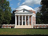 The Rotunda of the University of Virginia (Charlottesville, Virginia, US), by Thomas Jefferson and Stanford White, 1826