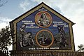 A Great Famine mural in Belfast.