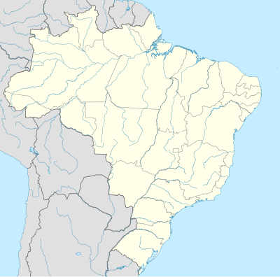 2014 FIFAワールドカップの位置（ブラジル内）