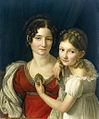 Henri-François Riesener, Мати і донька, між 1816 та 1823.