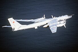 Ту-142 над океаном, 1986 год