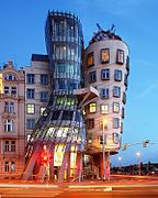 The Dancing House (Prague, Czech Republic), 1996, by Vlado Milunić and Frank Gehry