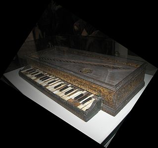 A virginal made by Andreas Ruckers of Antwerp, early 17th century