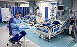 Болница за оболела од коронавирусне болести у Техерану