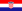 Valsts karogs: Horvātija