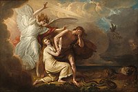 Янгол жене з раю Адама і Єву, Вашингтон, Національна галерея