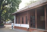 Front view of Gandhi's House