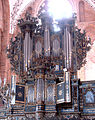 Церковний орган з оздобами маньєризму, ц.Св. Марії, Хелсінгьор, Німеччина.