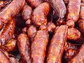 Chorizo, az asztúriai konyha egyik jellegzetes kolbászterméke