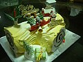 Durian-flavoured Yule log