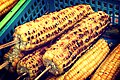Barbecued corn