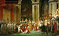 အကျော်ကြားဆုံးအခမ်းအနားတစ်ခုဖြစ်သည့် ပဲရစ်ရှိနောဒီနာမီ ဘုရားရှိခိုးကျောင်းတွင် နပိုလီယန်၏နန်းတက်ပွဲ။ ပုပ်ရဟန်းမင်း Pius VII လက်ထက်