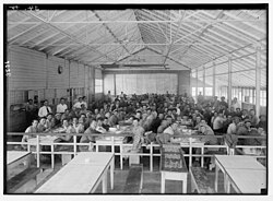 Comedor para empleados de una planta eléctrica (Palestine Electric Corporation, Palestina, 1927-1933)