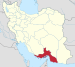 موقعیت استان هرمزگان در ایران