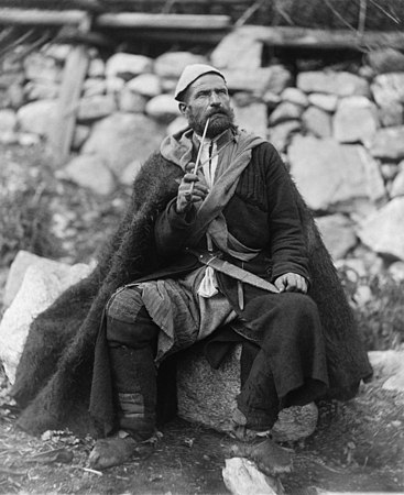 49. Svan peasant in traditional dress