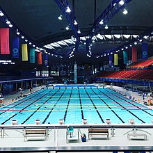 The 1976 Montreal Olympic Swimming Pool on July 25, 2017