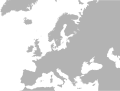 File:Blank map europe no borders.svg: Map of Europe without national borders