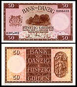 DAN-65-Bank von Danzig-50 Gulden (1937)