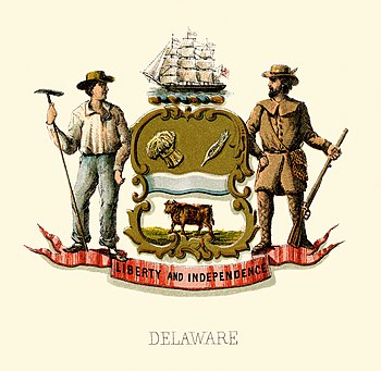 Coat of arms of Delaware