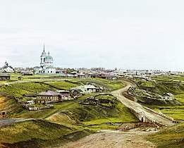 The Village of Kolchedan in Ural Mountains, 1912