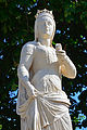 Statue of Duchess Anne of Brittany, by Johann Dominik Mahlknecht. Cours Saint-Pierre, Nantes, France.