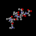 Heated molecule