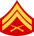 美國海軍陸戰隊下士臂章
