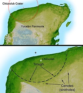 Image illustrative de l'article Cratère de Chicxulub