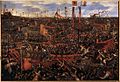 Domenico Tintoretto: Bitka pri Savudriji (ok. 1605)
