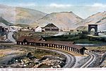 Northern Pacific Railway Terminal Postcard, F. Jay Haynes