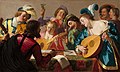 Image 2A group of Renaissance musicians in The Concert (1623) by Gerard van Honthorst (from Renaissance music)