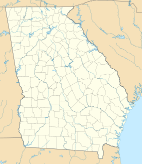 Map showing the location of Heggie's Rock Preserve