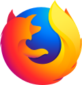Logo-ul utilizat pentru Firefox 56 - 69