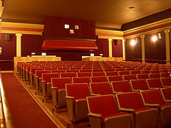 Main auditorium, Columbia City Cinema, Seattle, US