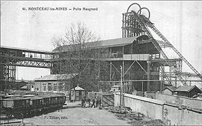 Le puits Maugrand (Montceau-les-Mines, charbon).
