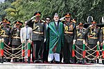 Hámid Karzai afgán elnök a függetlenség napján