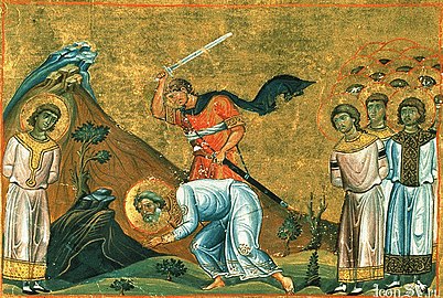 Great-martyr Arethas of Omir and 4,299 martyrs with him.